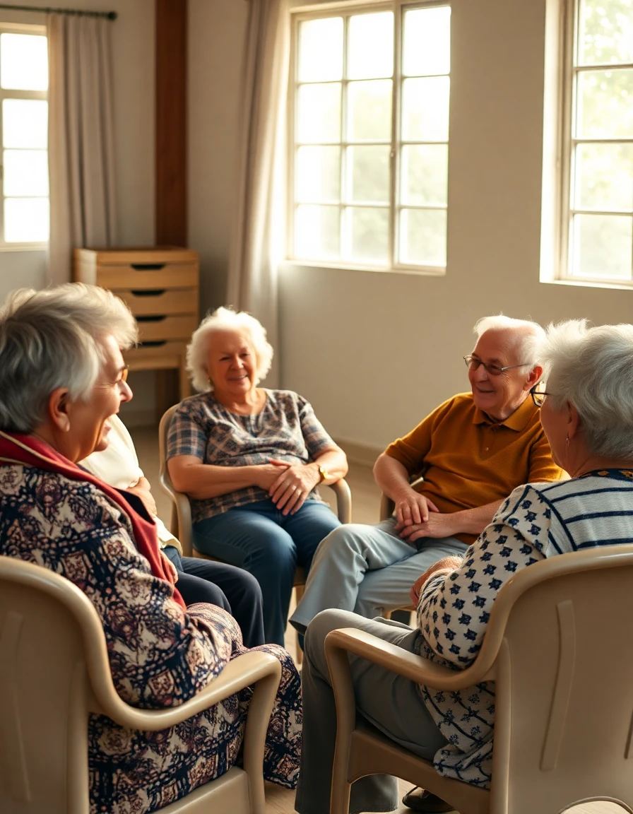 Como participar de roda de conversa com idosos capa